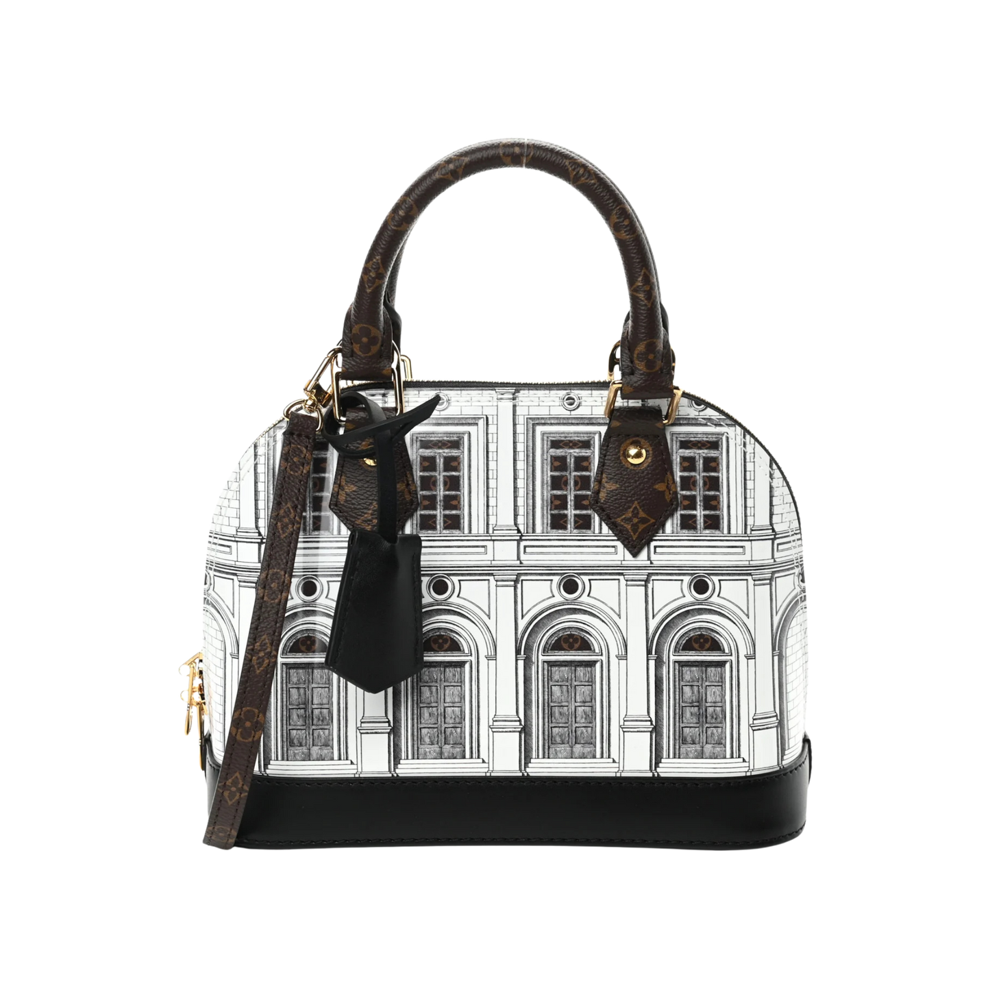 Louis Vuitton Fornasetti Alma BB Handbag