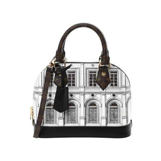 Louis Vuitton Fornasetti Alma BB Handbag