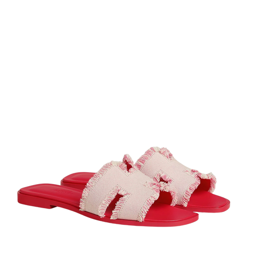 Hermès Oran Sandal Rose Grenade