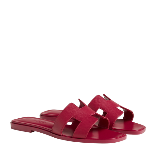 Hermès Oran Sandal Rose Magenta
