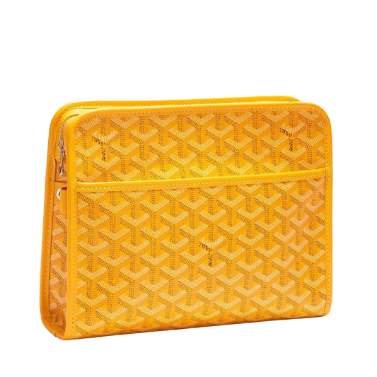 GOYARD JOUVENCE MM TOILETRY BAG "YELLOW