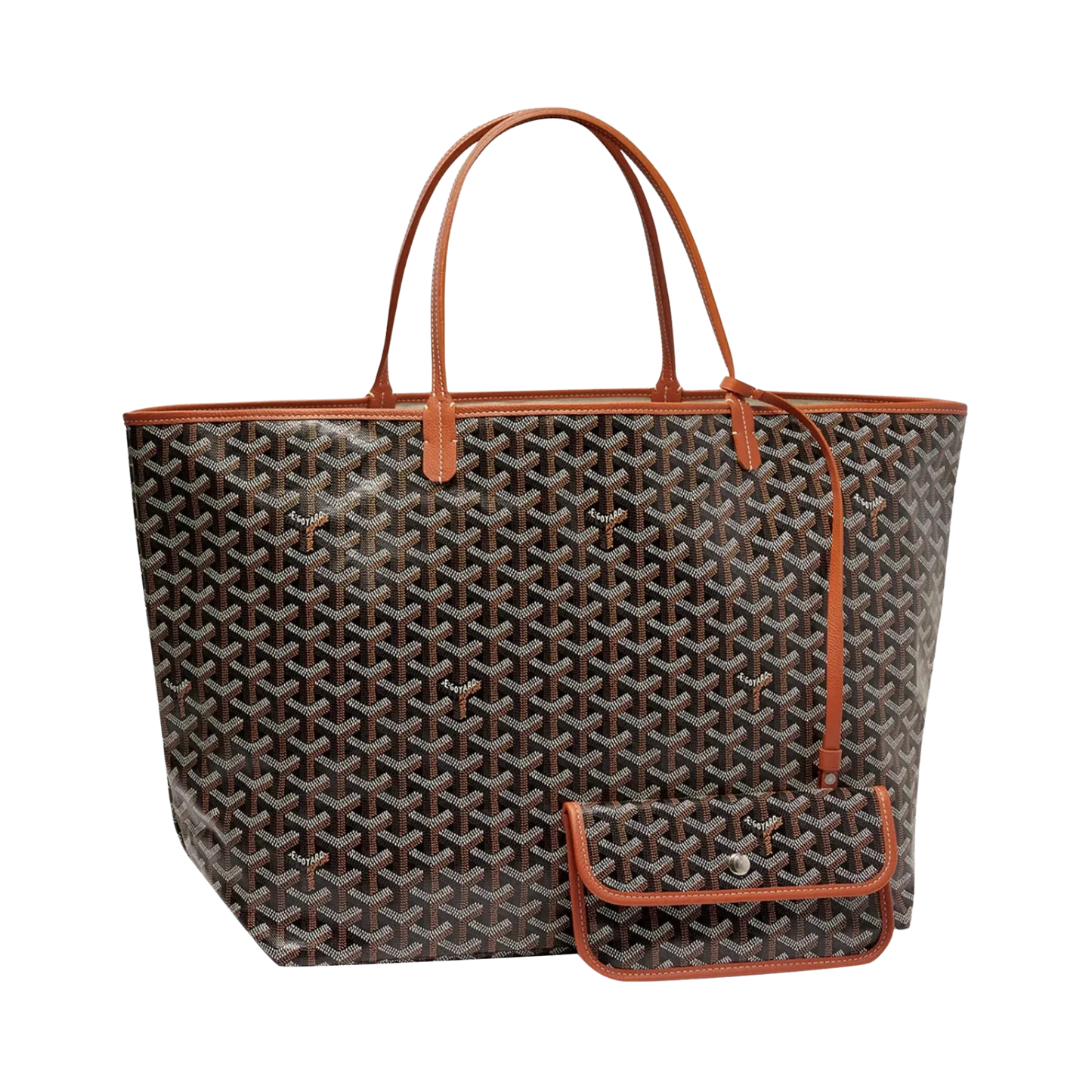 Goyard Saint-Louis GM Bag "Black and Tan"