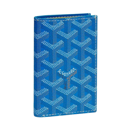 Goyard Saint-Pierre Card Wallet Blue