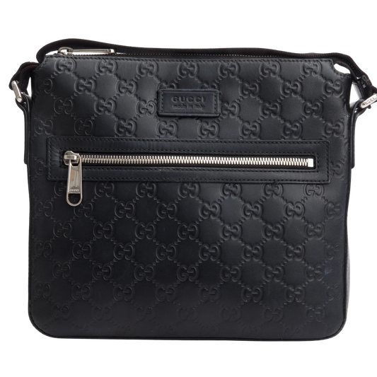 Gucci Messenger Bag Embossed GG Pattern