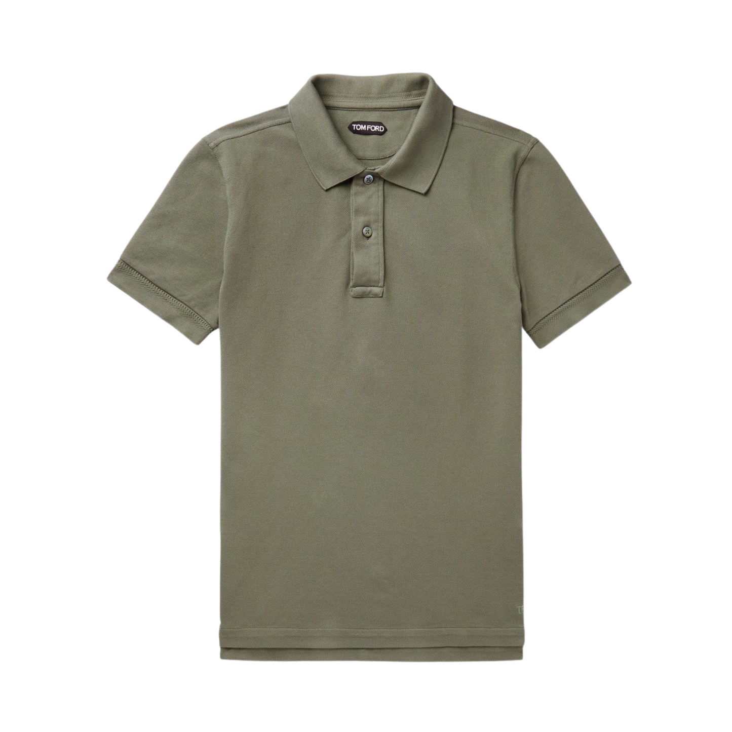 Tom Ford Piqué Polo Shirt "Khaki"