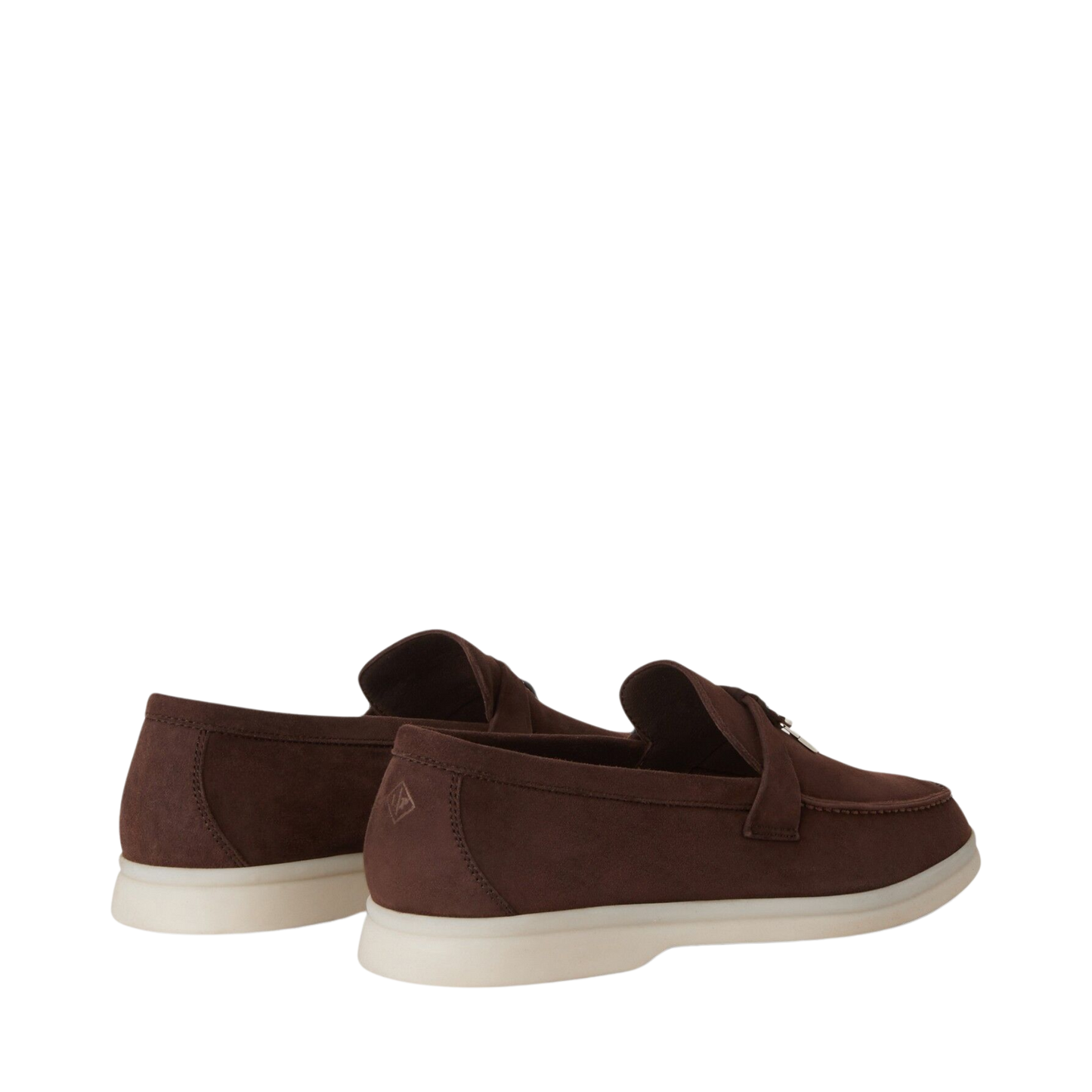 Loro Piana Summer Charms Walk Loafer Chocolate suede (H026)