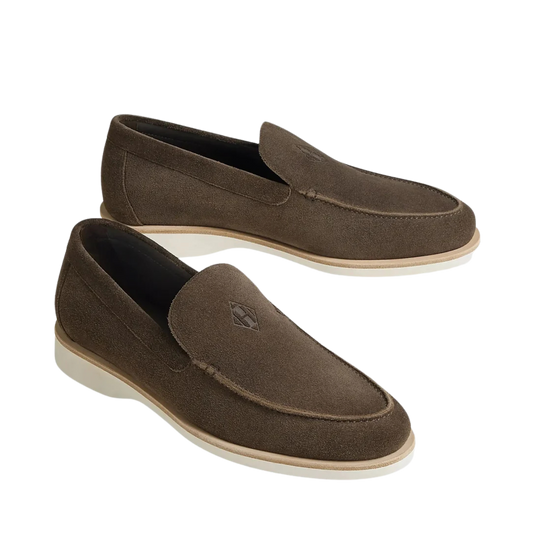 Hermès Low Loafer Suede Ècorce