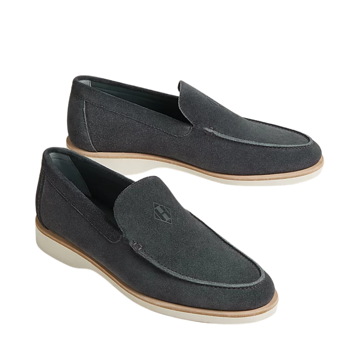 Hermès Low Loafer Suede Gris Orage