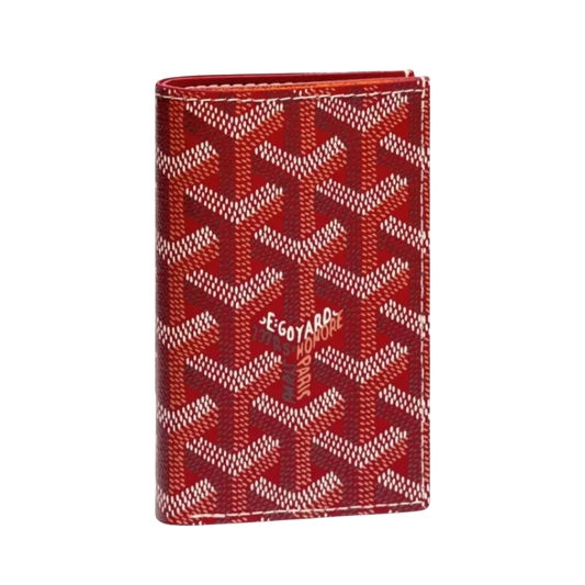 Goyard Saint-Pierre Card Wallet Red