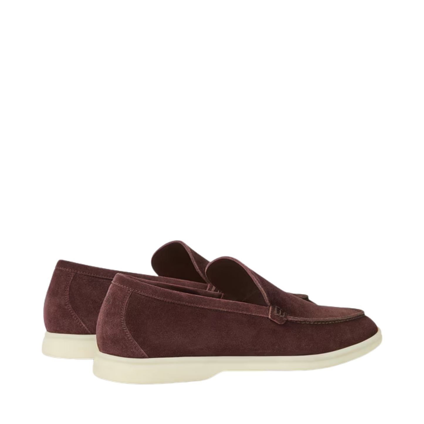Loro Piana Summer Walk Loafer Suede Very Dark Maroon (Q0B5)