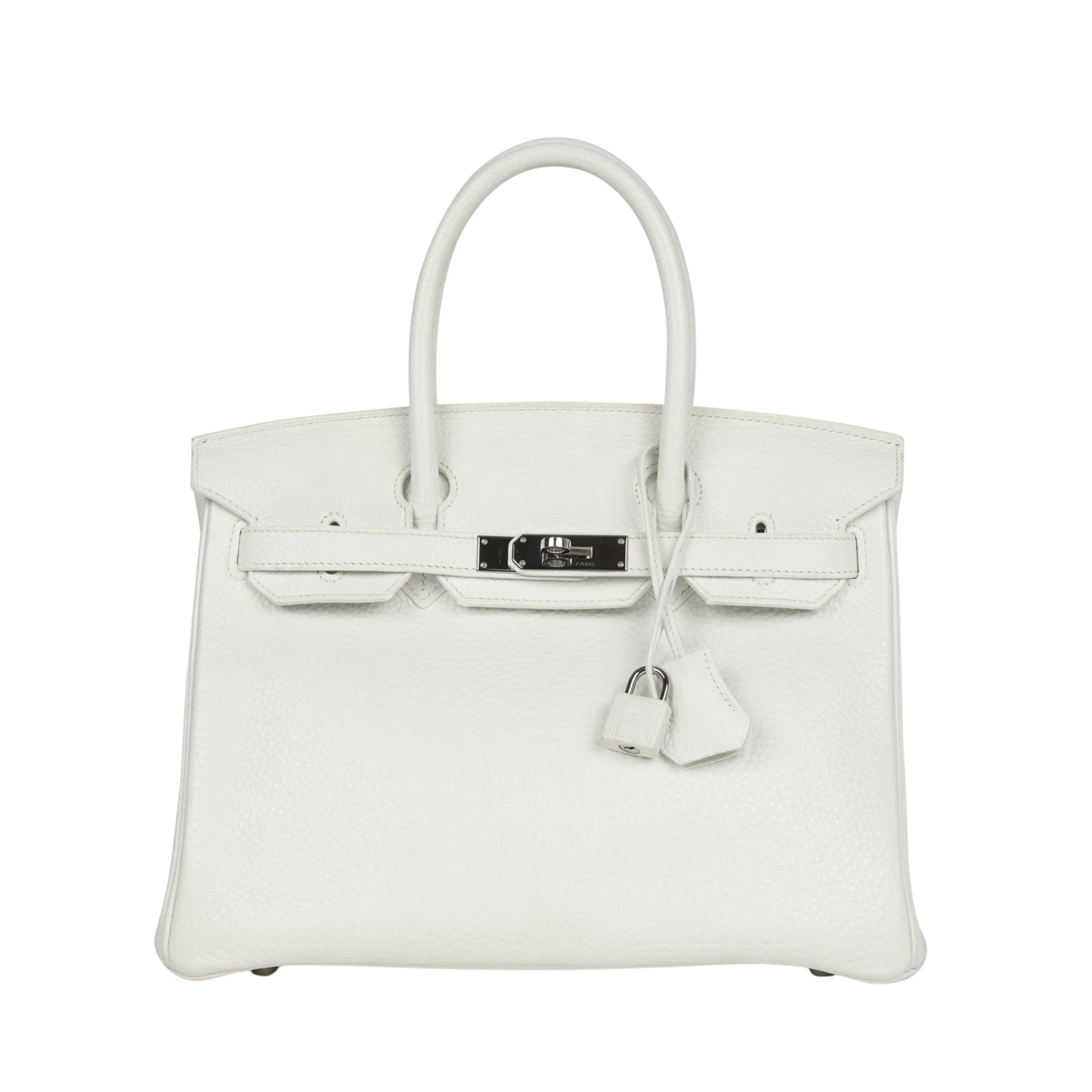 Hermes Birkin 30 Blanc Palladium Hardware