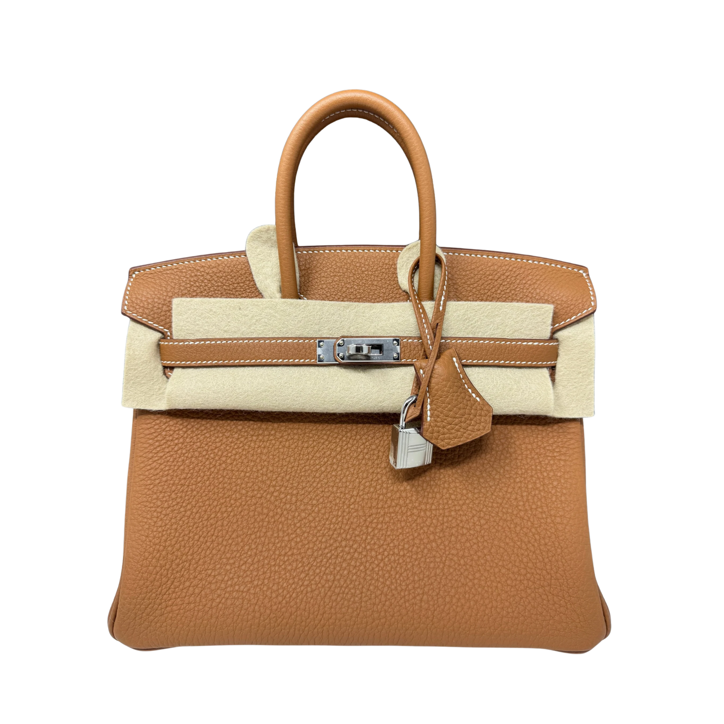 Hermès Birkin 25 gold with Palladium Hardware