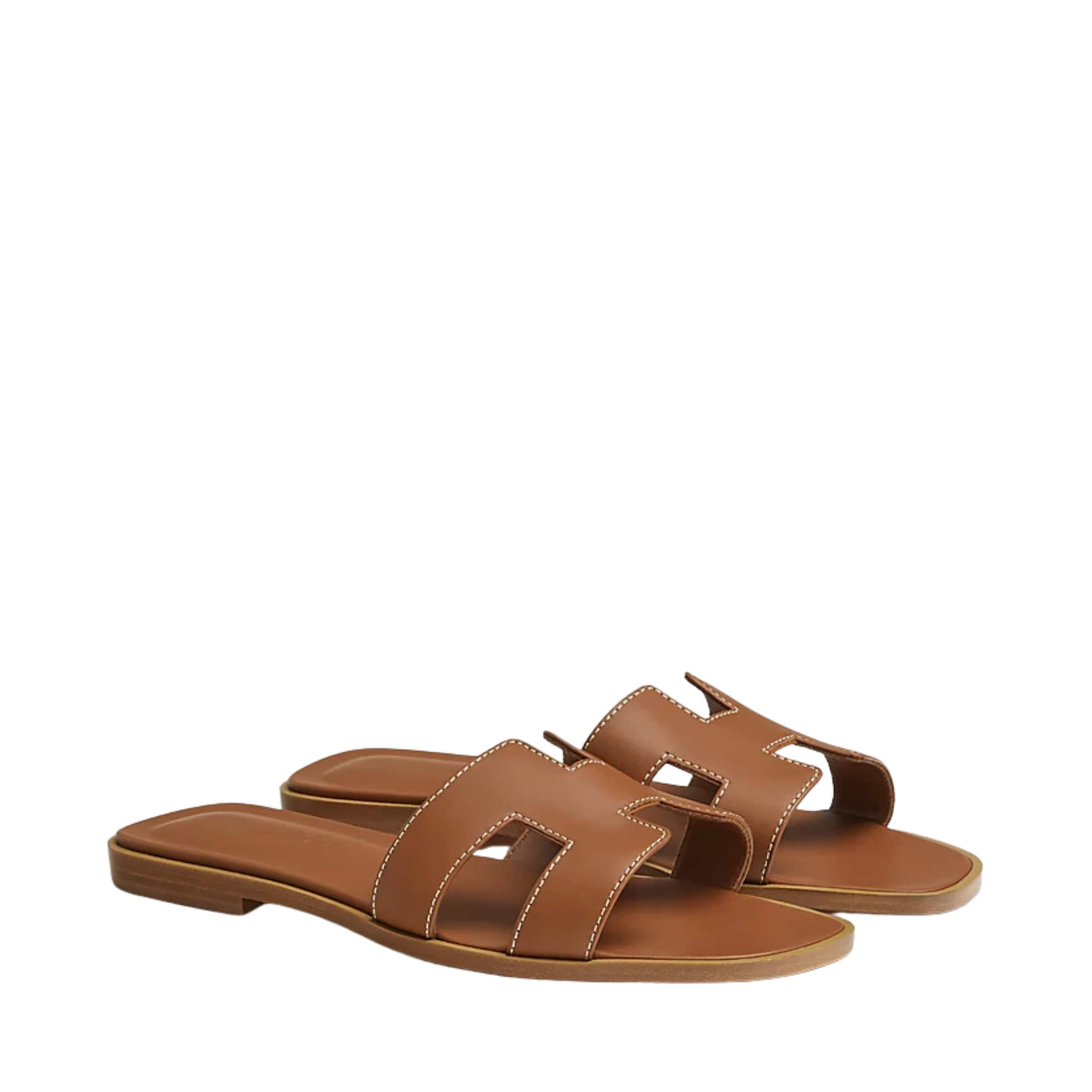 HERMES ORAN SANDAL GOLD – LOVE MAISON 33 - Main Image