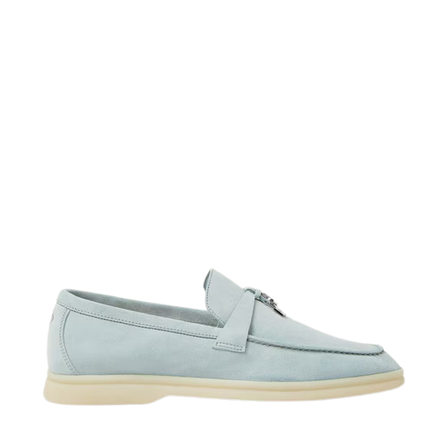 Loro piana Summer Charms Walk Loafer Suede spring waterfall