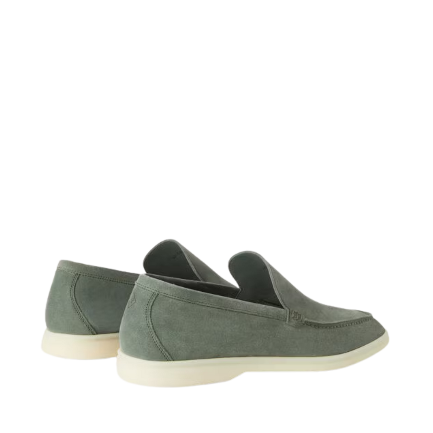 Loro piana summer walk loafer suede frozen fir