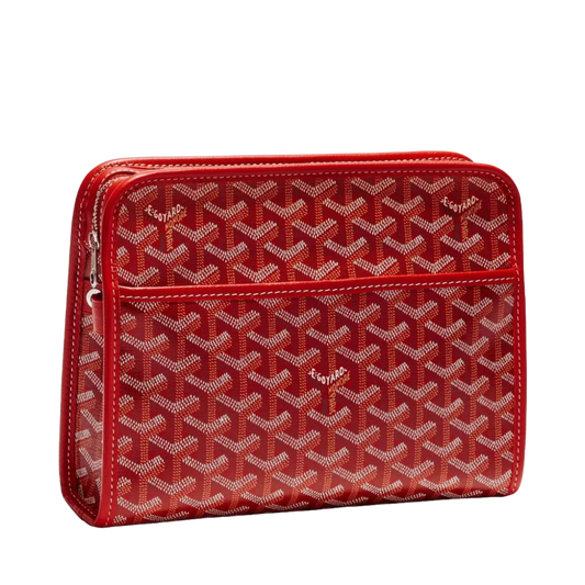 GOYARD JOUVENCE MM TOILETRY BAG "RED"