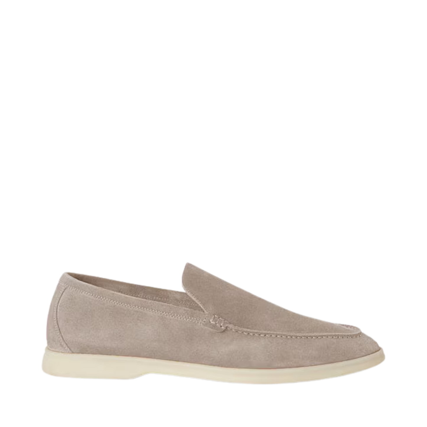 Loro Piana Summer Walk Loafer Suede Classic Beige
