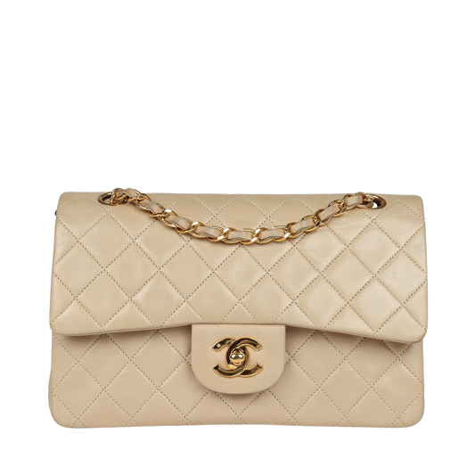 Chanel Bag Beige Gold Hardware