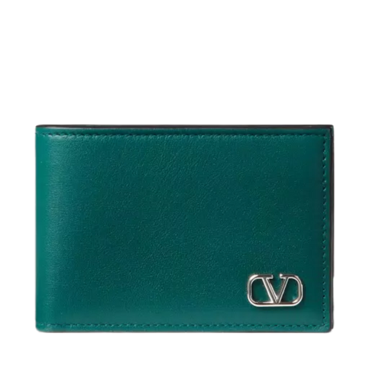 Valentino wallet leather green