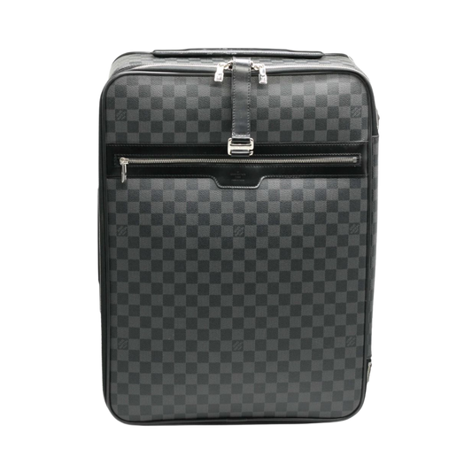 Louis Vuitton Pegase 55 Black Suitcase