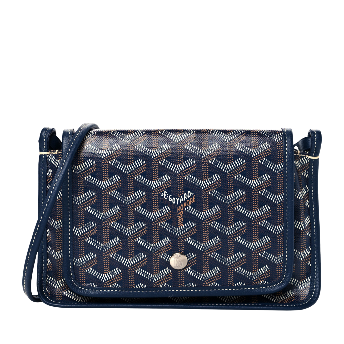 Goyard Plumet pouch-wallet Navy Blue