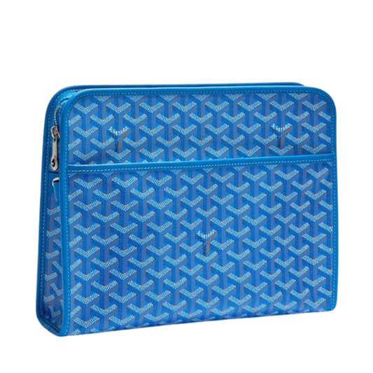 Goyard Jouvence Toiletry bag GM "Sky Blue"