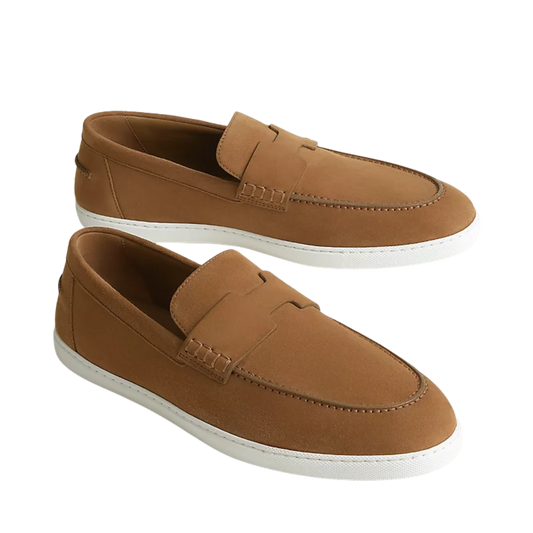 Hermes Job Loafer Brun Fume
